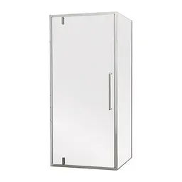Душова кабіна без піддону Mixxus Premium Bevel SC01-90x90x195-TR хром прозоре скло 6 мм MI6863, Універсальна, прозорий, хром