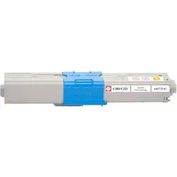 Тонер-картридж BASF OKI C301/C321/MC332/MC342/ 44973541 Yellow (KT-44973541) - мініатюра 3