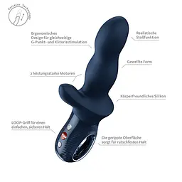 Пульсатор Fun Factory Bi Stronic Crave Nightblue - мініатюра 3