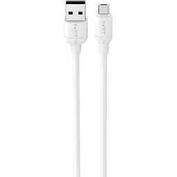 Кабель USB - Micro USB Havit CB678 3A 1 м силіконовий білий (HV-CB678-WH)