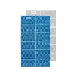 Туристичний килимок Naturehike CNK2450WS044 подвійний 200x120х1,8см синій (6927595791097)