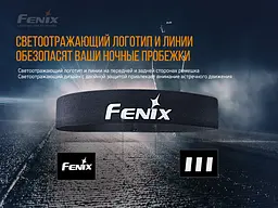 Пов'язка на голову Fenix AFH-10 помаранчева - мініатюра 6