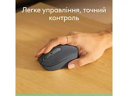 Миша Logitech M196 Bluetooth Grey (910-007459) - мініатюра 4