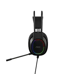 Навушники AOC ACG2500BK RGB Black (ACG2500BK/00) - мініатюра 3
