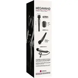 Вібратор Marc Dorcel Megawand Chrome Silver (SO5529) [168733] - мініатюра 8