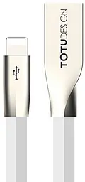 Кабель TOTU Joe Series Rhombus Lightning Cable 0.6m White