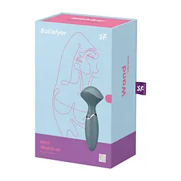 Вібромасажер Satisfyer Mini Wand-er Grey - мініатюра 7