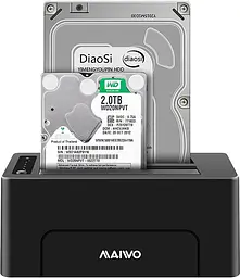 Док-станція Maiwo для HDD/SSD 2.5"/3.5" USB 3.0 (K3082) - мініатюра 3
