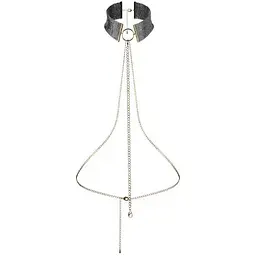 Намисто-комір Bijoux Indiscrets Desir Metallique Collar - Black