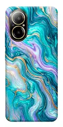 TPU чехол Demsky Mermaid marble для Realme C67 4G