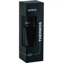 Термос Kite Pearl K24-302-1, 350 мл чорний (K24-302-1) - мініатюра 4