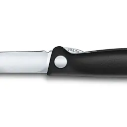 Кухонний ніж Victorinox SwissClassic Foldable Paring 11 см Black (6.7803.FB) - мініатюра 4
