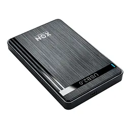 Зовнішня кишеня XON MemoryCase для 2.5" SATA HDD/SSD USB 2.0 Чорна (XHC1A12S21PB 6587) - мініатюра 6