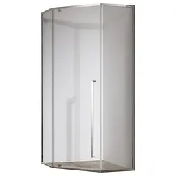 Душова кабіна без піддону Koer SR SC06-90x90x200-TR-01 прозоре скло Easy Clean 8 мм, хром KR5364, Універсальна, прозорий, хром