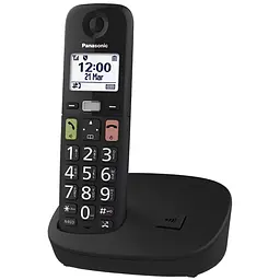 Panasonic Радіотелефон Panasonic KX-KX-TGU110UAB, чорний