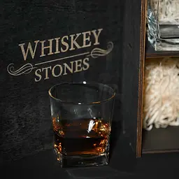 Подарунковий набір віскі Whiskey Stones №12 у дерев'яному пеналі - графін Pasabahce + склянки Baltic - мініатюра 8