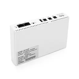 ДБЖ для роутерів/комутаторів DC1018P, 18W, Output: USB-5V, DC-5V/9V/12V, POE-15/24V, 1/2A, Li-ion 10400mAh, 160х105х32мм, 385 грам, 385 грам, - мініатюра 2
