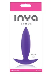 Анальна пробка Ns Novelties Inya Spades Small 10 см (фіолетовий) - мініатюра 3