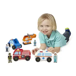 Ігровий аварійний набір Melissa&Doug Транспорт (MD19285) - мініатюра 5