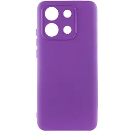 Чохол Lakshmi Silicone Cover Full Camera AA для Xiaomi Redmi Note 14S Фіолетовий/Purple
