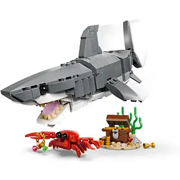 Конструктор LEGO Creator Злісна акула і скриня зі скарбами 379 деталей (31381). - мініатюра 6