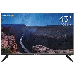 Телевізор TV 43 Mystery MTV-4360FST2 Full HD/Smart/Android 11/2xUSB 2.0/Wi-Fi/Bluetooth/Miracast/Framele (MTV-4360FST2)