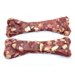 Ласощі Yalute Bone Shape of Duck and Banana для собак, качка та банан, 100 г - мініатюра 2