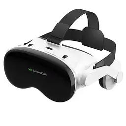 Окуляри віртуальної реальності Shinecon G18EB для смартфона з Hi-Fi навушниками (Білий)