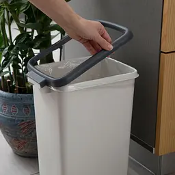 Відро для сміття MBM My Home 12 л сіре (BIN-02 12L GRAY) - мініатюра 9