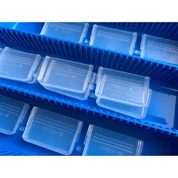 Коробка Jackall 2300D Double Open Tackle Box M blue - мініатюра 2