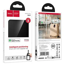Трекер Hoco E91H Tiger Trinket 210 mAh Black - мініатюра 2