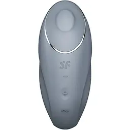 Вібратор Satisfyer Tap & Climax 1 Bluegrey - мініатюра 3