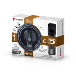 Набір ковшів з ручкою яка знімається Bergner Click & cook 4 предмети (BG-31608-BK) - мініатюра 6