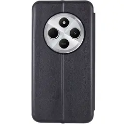Шкіряний чохол-книжка Classy для Xiaomi Redmi 14C / Poco C75 Чорний - мініатюра 3