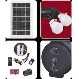 Ліхтар акумуляторний ручний Grunhelm LED GR-1902 1W+22LED 2х2200 mAh (121280)  - мініатюра 4