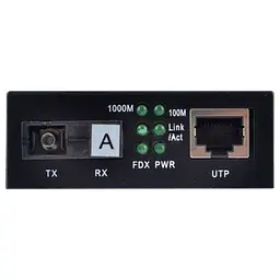 Медіаконвертер (EC-Q-1G-1SM-1310nm-20-LFP) FoxGate - мініатюра 2