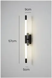 Підсвітка настінна Brille накладна для ванної SW-114/20W CCT BK - мініатюра 6