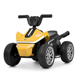 Квадроцикл M 6362E-6 1*6V7AH 2мотори35W MP3 USB BLUETOOTH EVA музика світло жовтий