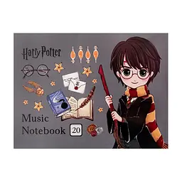 Тетрадь Kite для нот Harry Potter, А5, 20 листов (HP26-405)