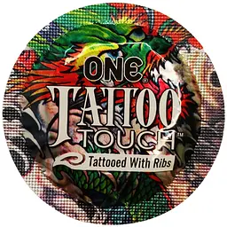 Презервативи One Tattoo Touch з текстурним малюнком 3 шт. (ROZ6400230327) - мініатюра 3