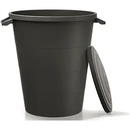 Бак для сміття Prosperplast Smooth 120 л чорний (IDSM120U-S411) - мініатюра 2