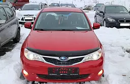 Дефлектор капоту мухобійка для Subaru Impreza 2008-