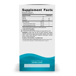 Риб'ячий жир Nordic Naturals Omega-3 60 капсул - мініатюра 5