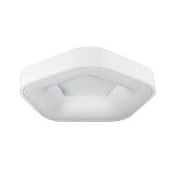 Люстра стельова LED Levistella 752L65 WH, 50W, три режими світла, білий акрил+метал, сучасний стиль для дому