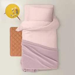Плед-покривало Cosas Greek Waffle Sakura вафельне 75х95 см (Blanket_03Sakura_GreekWaffle_75x95) - мініатюра 2