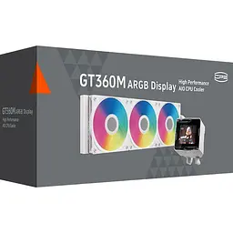 СВО PcCooler PсCOOLER GT360M ARGB Display White (GT360M-WHAWXX-GL) - мініатюра 6
