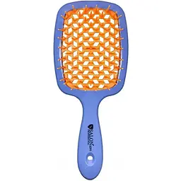 Щітка для волосся Salon Professional SP0099 SL масажна, продувна 20 см синя з помаранчевим