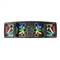 Складна платформа для віджимань Push Up Rack Board MJ-040 Black - мініатюра 4