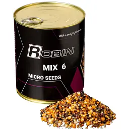Зернова суміш Robin MIX-6 Зерен Micro Seeds 900 мл (ж/б)