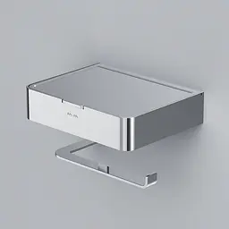 Тримач туалетного паперу з коробкою AM.PM Inspire 2.0 хром A50A341500 Хром - мініатюра 4